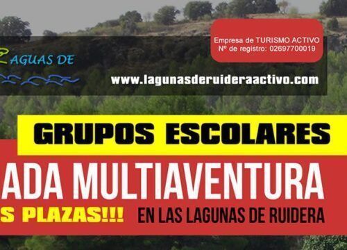 JORNADA MULTIAVENTURA PARA GRUPOS ESCOLARES